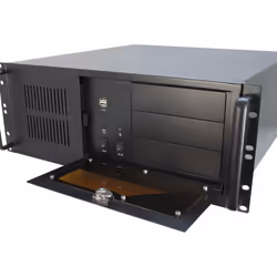 Inter-Tech IPC 4U-4088-S Supporto Nero - Vista aggiuntiva 6