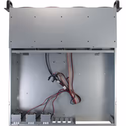 Inter-Tech 2U 2404L S-ATA Supporto Nero, Grigio - Vista aggiuntiva 4