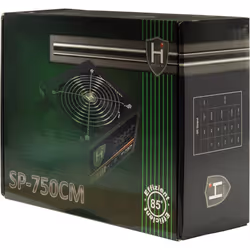 Inter-Tech HiPower SP-750CM alimentatore per computer 750 W 20+4 pin ATX ATX Nero - Vista aggiuntiva 4