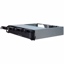 Inter-Tech IPC 2U-2404S Supporto Nero, Argento - Vista aggiuntiva 5