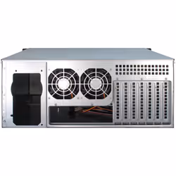 Inter-Tech 4U-4408 Supporto Nero, Argento - Vista aggiuntiva 6