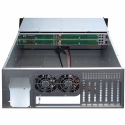Inter-Tech 4U-4408 Supporto Nero, Argento - Vista aggiuntiva 8
