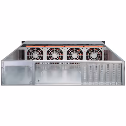 Inter-Tech IPC 2U-2406 Supporto Nero, Argento - Vista aggiuntiva 7
