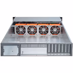 Inter-Tech IPC 2U-2406 Supporto Nero, Argento - Vista aggiuntiva 8