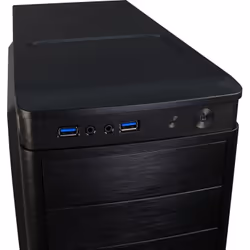 Inter-Tech IT-5905 Midi Tower Nero - Vista aggiuntiva 8
