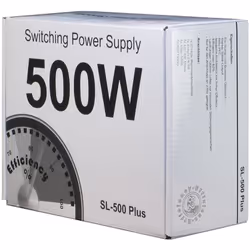 Inter-Tech SL-500 Plus alimentatore per computer 500 W 20+4 pin ATX ATX Argento - Vista aggiuntiva 5