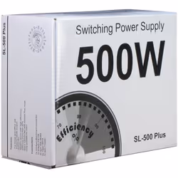 Inter-Tech SL-500 Plus alimentatore per computer 500 W 20+4 pin ATX ATX Argento - Vista aggiuntiva 6