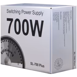 Inter-Tech SL-700 Plus alimentatore per computer 700 W 20+4 pin ATX ATX Argento - Vista aggiuntiva 5