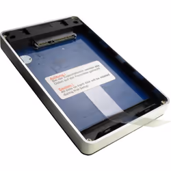Inter-Tech GD-25LK01 Custodia per Disco Rigido (HDD) Alluminio, Nero 2.5" - Vista aggiuntiva 7