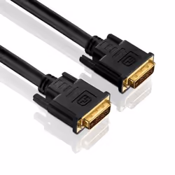 PureLink PI4200-150, 15 m, DVI-D, DVI-D, Nero, Oro, 7,44 Gbit/s