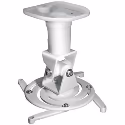 PureMounts PM-Spider-Plus, Soffitto, 15 kg, Bianco, 360°, -45 - 45°, 12 cm