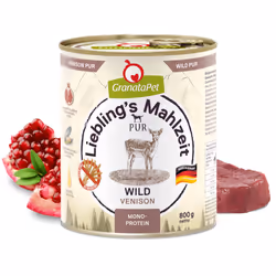 GranataPet 186049, Adulto, Tutte le razze, Carne di cervo, 800 g