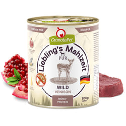 GranataPet 186049 cibo umido per cani Carne di cervo Adulto 800 g