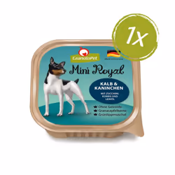 GranataPet 197090 cibo umido per cani Manzo, Pollo, Anatra, Oca, Agnello, Patata, Gambero, Salmone, Turchia, Vitello, Carne di cervo Adulto 150 g - Vista aggiuntiva 5