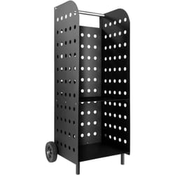 carrello portalegna per camino, modello 2 - carrello legna, carrello per legna