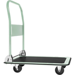 Tectake - Carrello con pianale pieghevole max. 150 kg - carrello portapacchi, carrello a pianale, carrello pianale