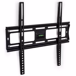 TecTake 400875, 58,4 cm (23"), 139,7 cm (55"), 50 x 50 mm, 400 x 400 mm, Acciaio, Nero