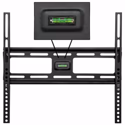TecTake 400875 Supporto TV a parete 139,7 cm (55") Nero