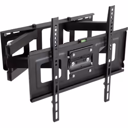 TecTake 400968, 139,7 cm (55"), 50 x 50 mm, 400 x 400 mm, -8 - 12°, Acciaio, Nero