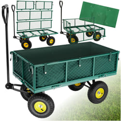TecTake 400973 carrello manuale Verde