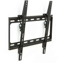 Tectake - Supporto montaggio a parete per monitor 26-75″ (66-191 cm), inclinabile, vesa max. 400 x 400, carico massimo 100 kg - staffa tv, braccio tv