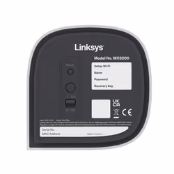 Linksys Velop Pro 6E Sistema WiFi 6E mesh vera tri‑band - Vista aggiuntiva 6
