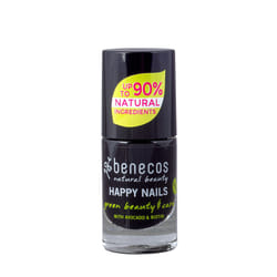 benecos Nail Polish Licorice smalto per unghie 5 ml Grigio Lucida