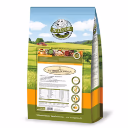 Bellfor Gutshof-Schmaus, Adulto, Pollo, Anatra, Turchia, 7,5 kg, Senza glutine