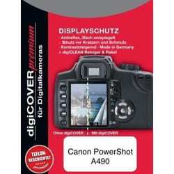 DigiCover N2406 accessorio per fotocamere e videocamere Trasparente Canon
