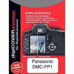 DigiCover N2411, Trasparente, Panasonic, Panasonic DMC-FP1, Protezione per schermo