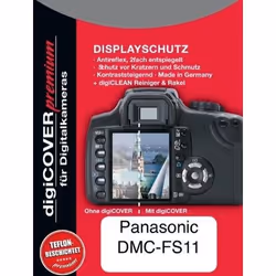 DigiCover N2417, Trasparente, Panasonic, Panasonic DMC-FS11, Protezione per schermo
