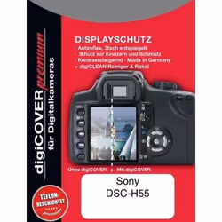 DigiCover N2442, Trasparente, Sony, Sony DSC-H55, Protezione per schermo