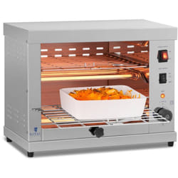 Tostiera Mini Forno 3250W Tostapane Elettrico Toast Cucina Monofase Piano Doppio