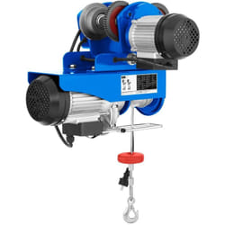 MSW - Verricello Argano Winch Elettrico 1800W 800Kg 230V Cavo Di12M Con Carrello Nuovo