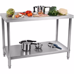 ⭐⭐⭐⭐⭐ Tavolo inox - 100 x 60 cm di marca Royal Catering ✅ Modello: RCAT-100/60 ✅ Articolo: 10010497 ⬇️ Caratteristiche princi ...