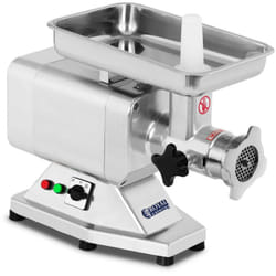 Royal Catering - Macchina Tritacarne Professionale 850W 120 Kg/H 2 Dischi Forati Macinacarne Inox