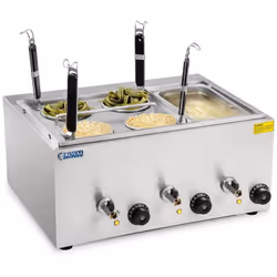 ⭐⭐⭐⭐⭐ Cuocipasta elettrico con 4 Cestelli e contenitore GN 1/3 di marca Royal Catering ✅ Modello: RCNK-4-GN ✅ Articolo: 10010 ...