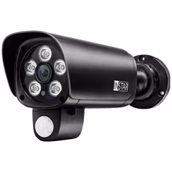 Instar IN-9008, Telecamera di sicurezza IP, Esterno, Con cavo e senza cavo, Parete, Nero, Scatola