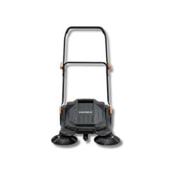 Fuxtec - Spazzatrice manuale potente FX-HK65 – ideale per aree esterne medio-grandi, larghezza di lavoro 650 mm, contenitore da 20 l, copertura fino