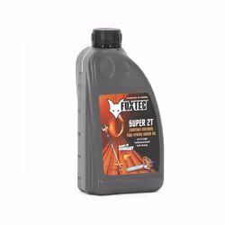 1 litro di olio FUXTEC a 2 tempi Consigliato per motori FUXTEC Bottiglia da 1 litro di olio semisintetico automiscelante per  ...