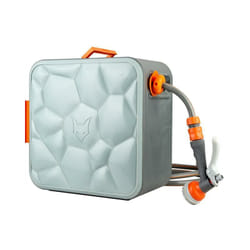 Avvolgitubo automatico premium squadrato da parete 30 m FUXTEC FX-CU30