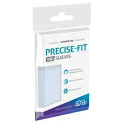ULTIMATE GUARD Precise-Fit Japanese Size Protezione per carta