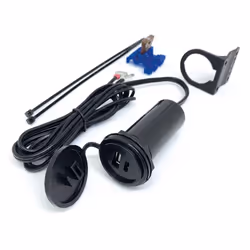BAAS bike parts Presa USB - 12/24V 2x3.6A