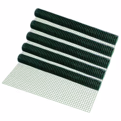 Rete in acciaio Questa rete è realizzata in acciaio zincato rivestito in PVC, un materiale che unisce robustezza, durata nel ...