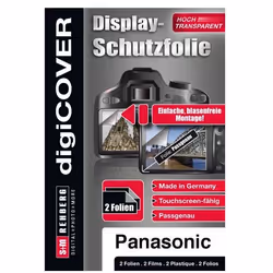 DigiCover B3195, Trasparente, Panasonic, Panasonic DMC-FT4, 2 pz, Protezione per schermo