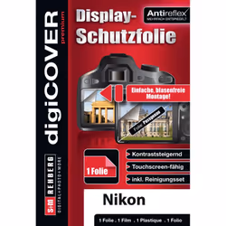 DigiCover N3182, Trasparente, Nikon, Coolpix S9300, Protezione per schermo antiriflesso, Scratch resistant, 1 pz