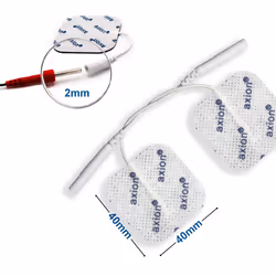 axion pads autoadesivi per elettrodi, 4x4 cm - compatibili con axion, Prorelax, Promed, ecc. 16 pz Elettrodi - Vista aggiuntiva 2