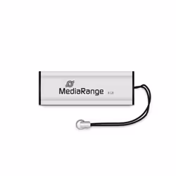 MediaRange MR914 unità flash USB 8 GB USB tipo A 3.2 Gen 1 (3.1 Gen 1) Nero, Argento - Vista aggiuntiva 4