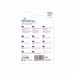 MediaRange MR955 memoria flash 64GB MicroSDXC Classe 10