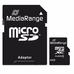 MediaRange MR955 memoria flash 64 GB MicroSDXC Classe 10 - Vista aggiuntiva 4